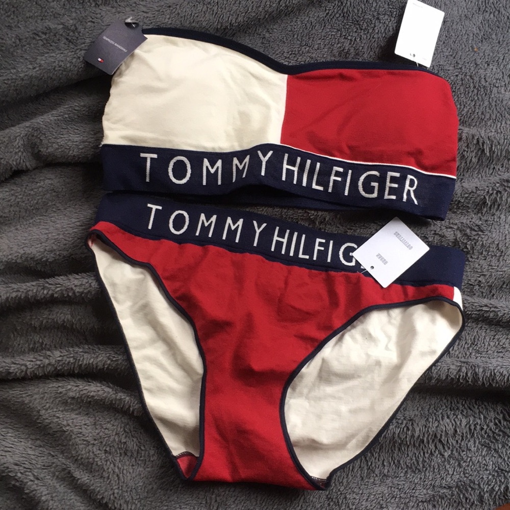 Tommy Hilfiger bandeau and underwear